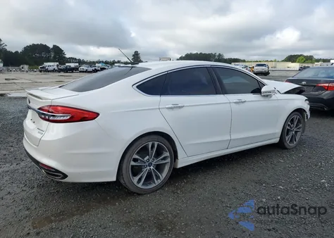 2017 Ford Fusion Titanium z USA, uszkodzony, nr VIN 3FA6P0K9XHR118656